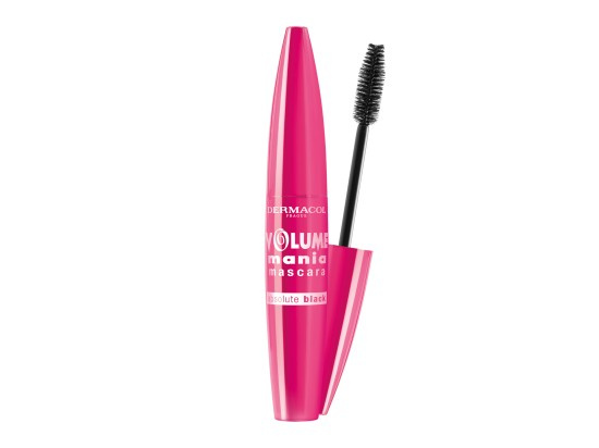 Dermacol Volume Mania řasenka pro objem Black 10 ml