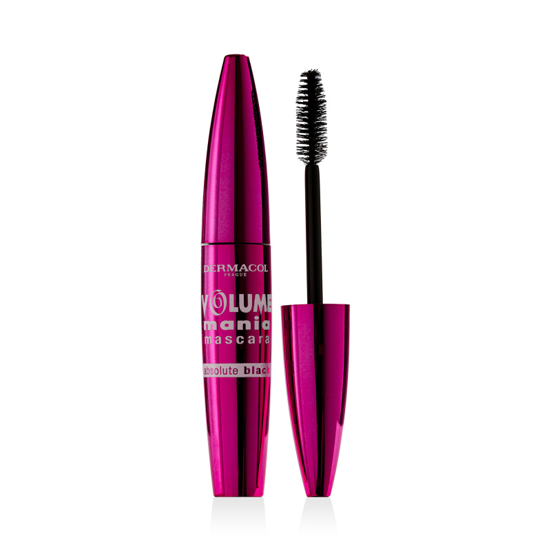Dermacol Volume Mania řasenka pro objem Black 10 ml