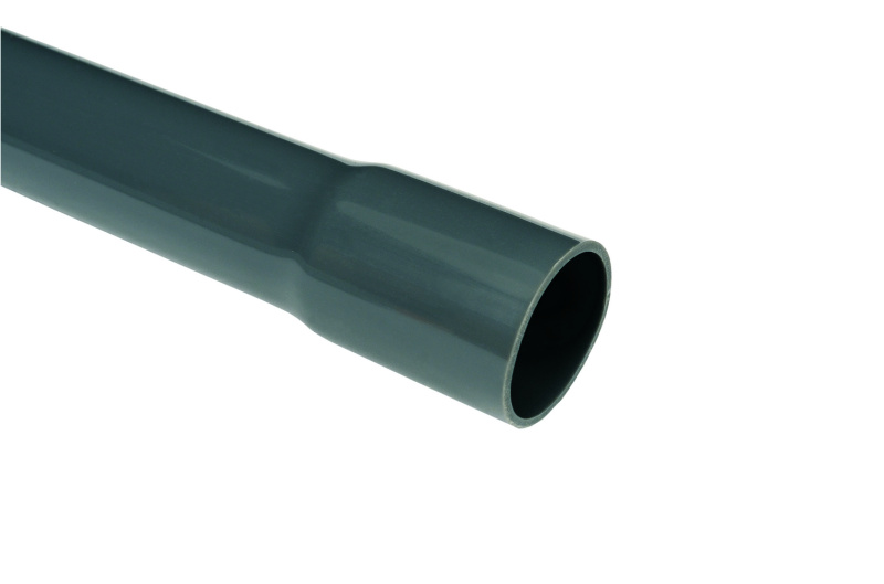 Trubka hrdlovaná pevná 4020_LA 20 mm 3 m