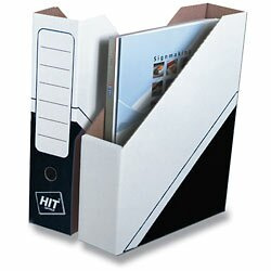 Magazin box Hit Office - archivační box, 75 mm černý