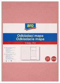 aro Odkládací mapa 253 růžové 20 ks