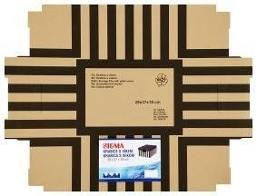 SIGMA Krabice s víkem 28 x 37 x 18 cm 2 ks