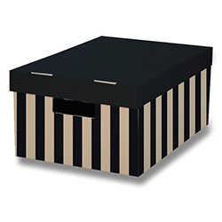 HIT Office Archivační krabice BIG BOX s víkem - 28,0 x 18,0 x 37,0 cm, 2 ks