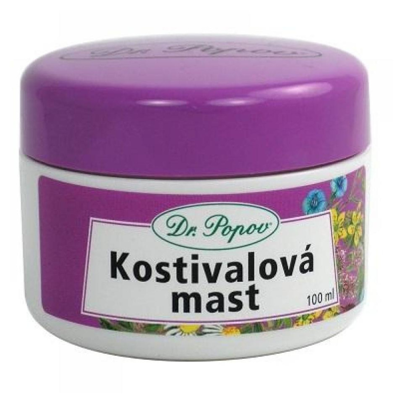 Kostivalová mast, 100 ml Dr. Popov