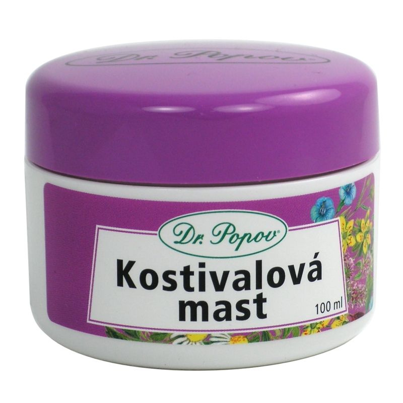 Kostivalová mast, 100 ml Dr. Popov