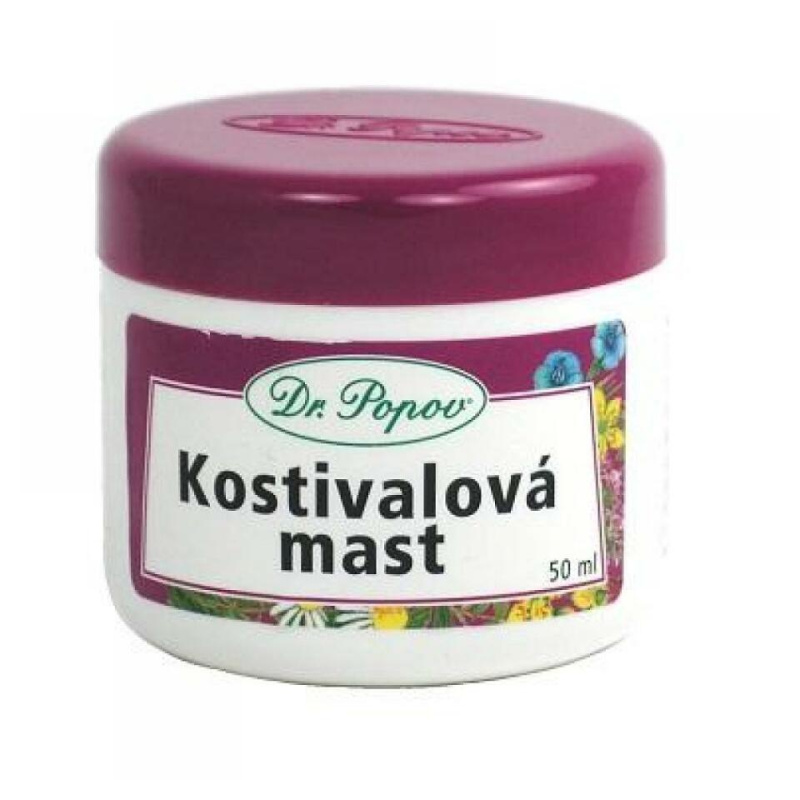 Kostivalová mast, 50 ml Dr. Popov