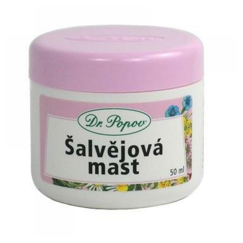 Šalvějová mast, 50 ml Dr. Popov