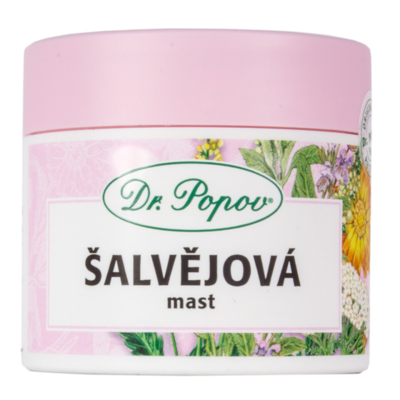Šalvějová mast, 50 ml Dr. Popov