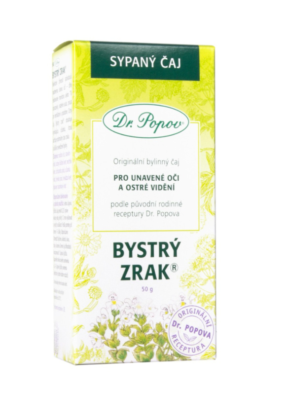 Oční čaj Bystrý zrak®, sypaný, 50 g Dr. Popov