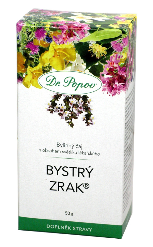 Oční čaj Bystrý zrak®, sypaný, 50 g Dr. Popov