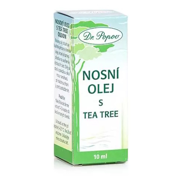 Nosní olej s Tea Tree, 10 ml Dr. Popov
