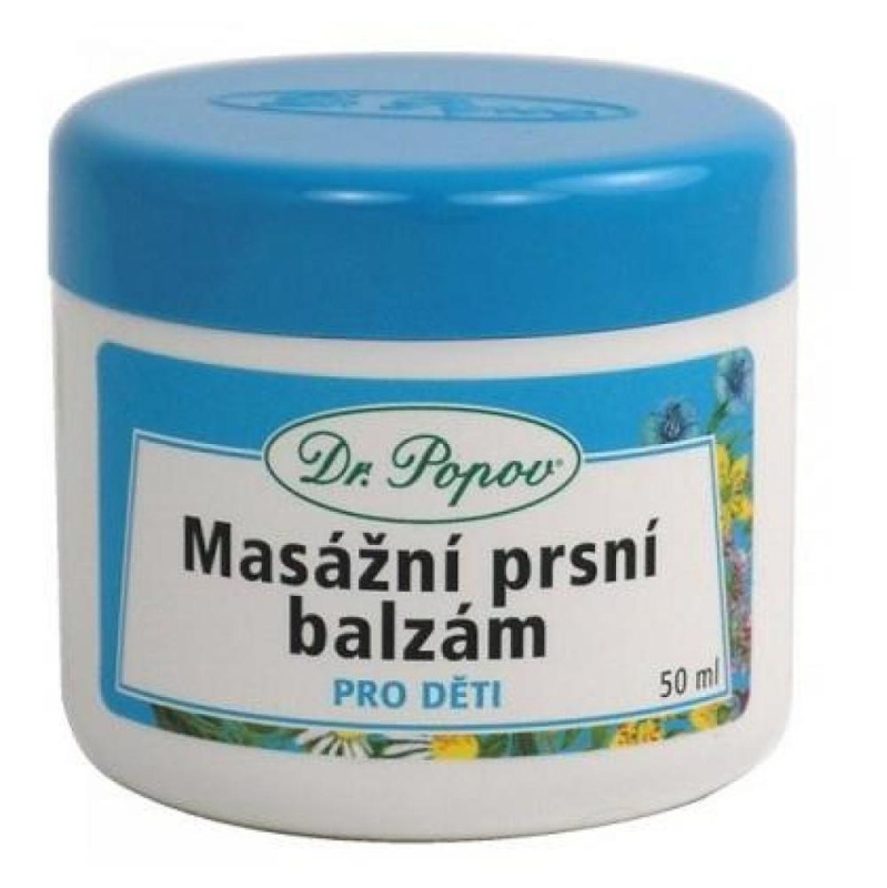Masážní prsní balzám pro děti, 50 ml Dr. Popov