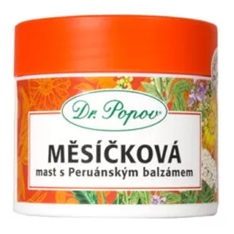 Měsíčková mast s peruánským balzámem, 50 ml Dr. Popov