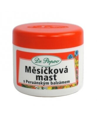 Měsíčková mast s peruánským balzámem, 50 ml Dr. Popov