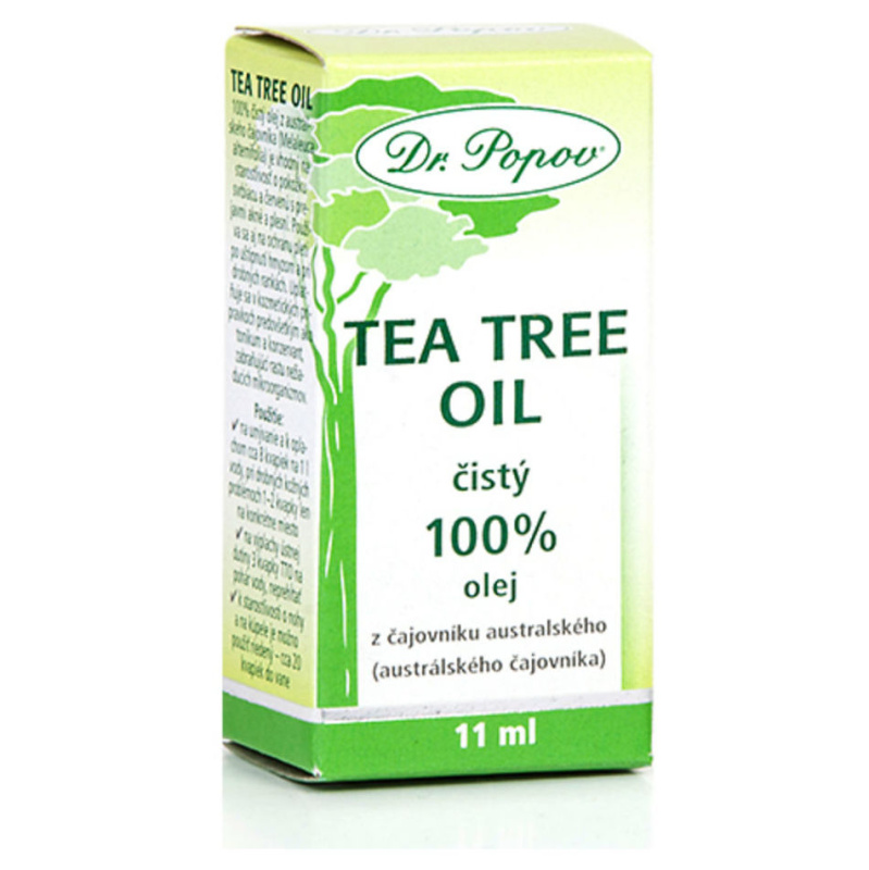 Tea Tree Oil 100%, 11 ml Dr. Popov