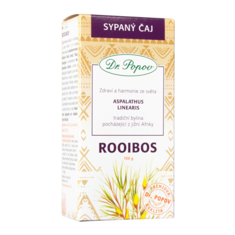Rooibos, bylinný čaj, 100 g Dr. Popov
