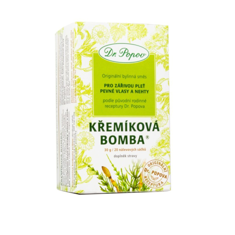 Křemíková bomba®, porcovaný čaj, 30 g Dr. Popov