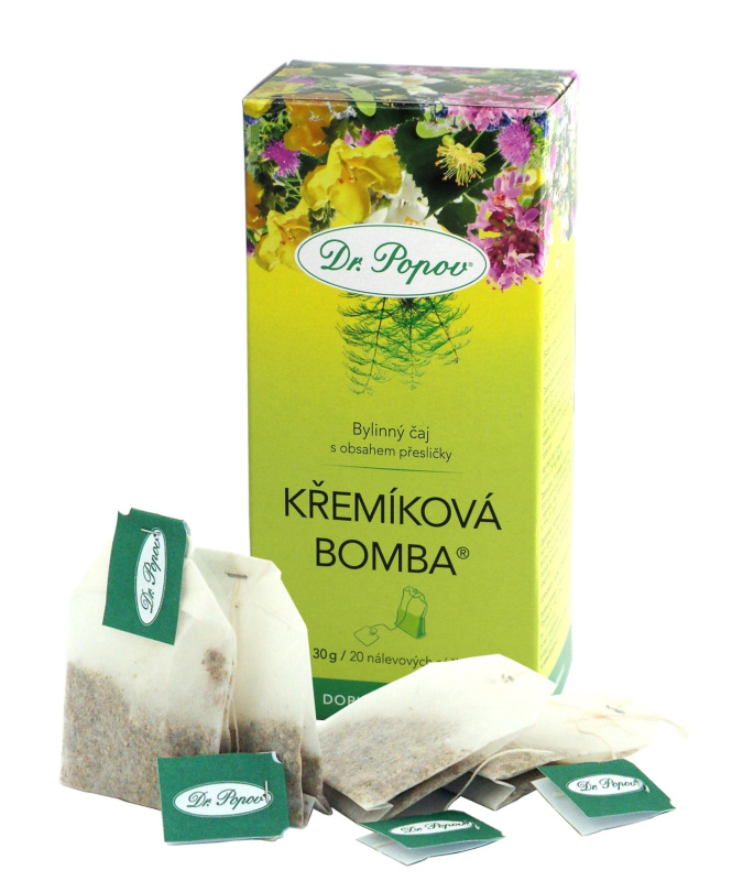 Křemíková bomba®, porcovaný čaj, 30 g Dr. Popov