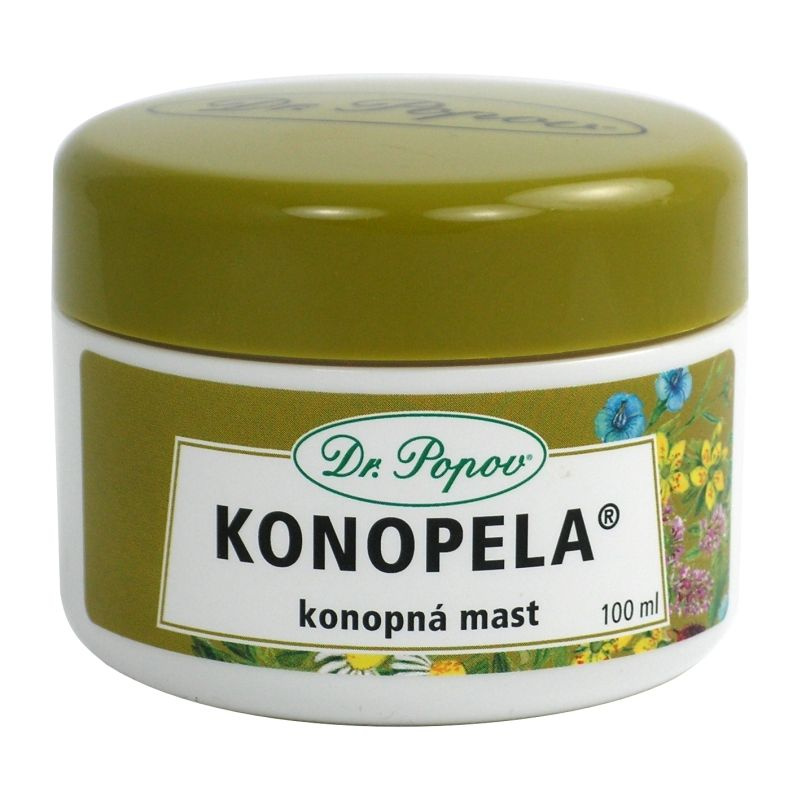 Konopná mast Konopela®, 100 ml Dr. Popov