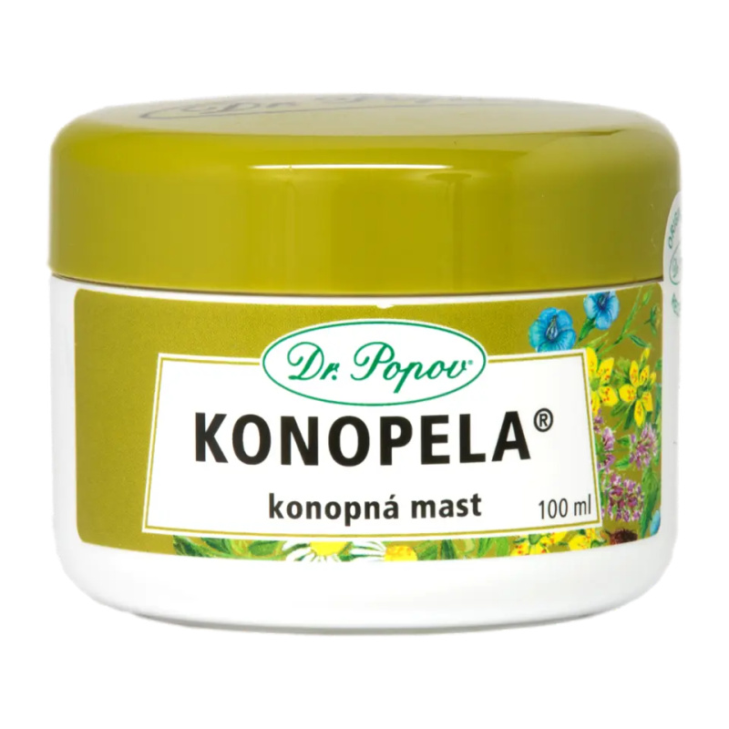 Konopná mast Konopela®, 100 ml Dr. Popov