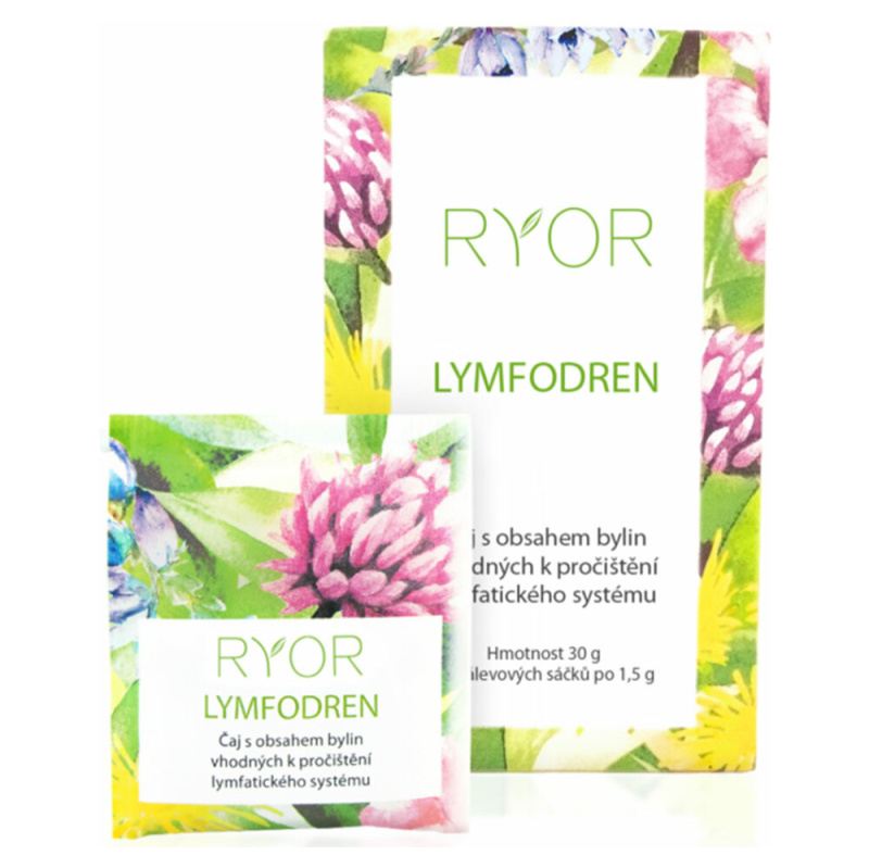 RYOR Lymfodren, nálevové sáčky, 30g
