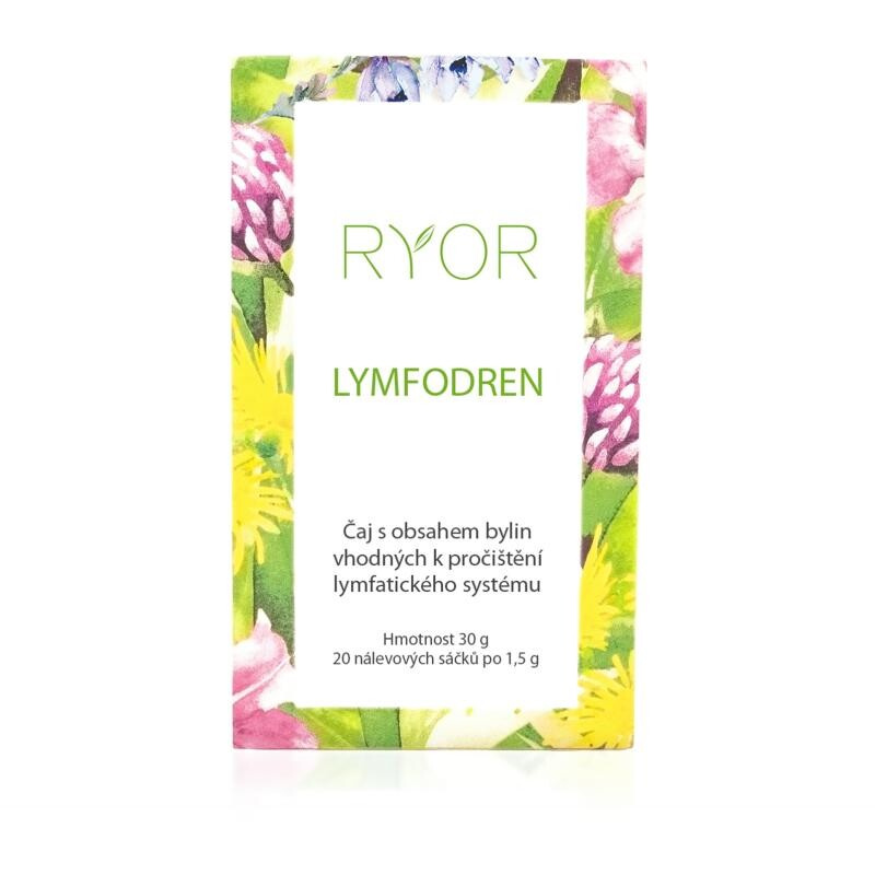 RYOR Lymfodren, nálevové sáčky, 30g