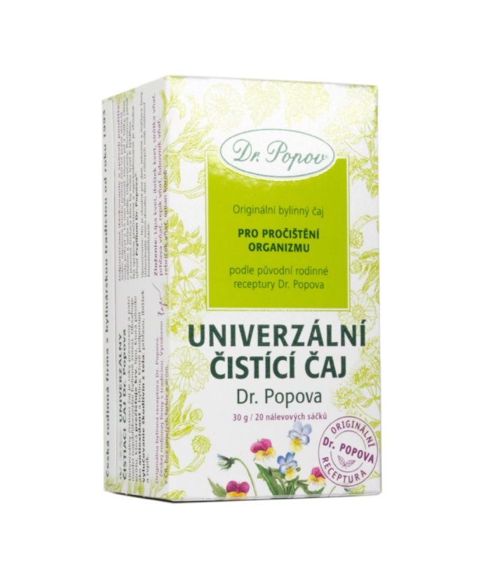 Univerzální čistící čaj Dr. Popova, porcovaný, 30 g Dr. Popov