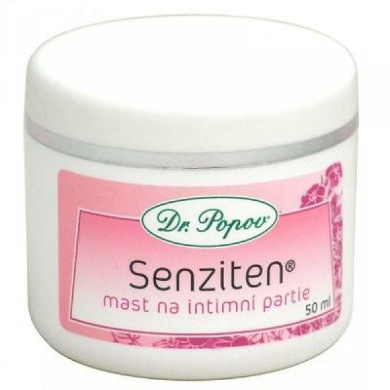 Senziten - mast na intimní partie, 50 ml Dr. Popov