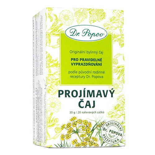 Projímavý čaj, porcovaný, 30 g Dr. Popov