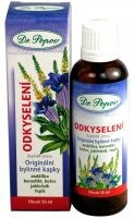 Odkyselení, originální bylinné kapky, 50 ml Dr. Popov