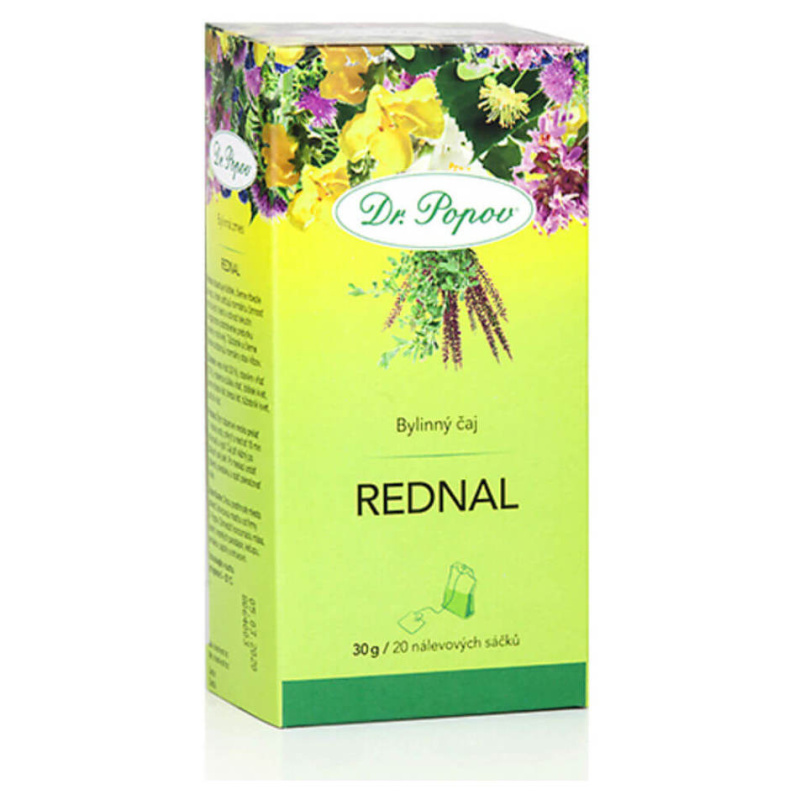 Rednal, porcovaný čaj, 30 g Dr. Popov