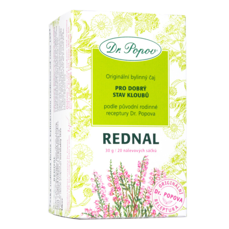 Rednal, porcovaný čaj, 30 g Dr. Popov