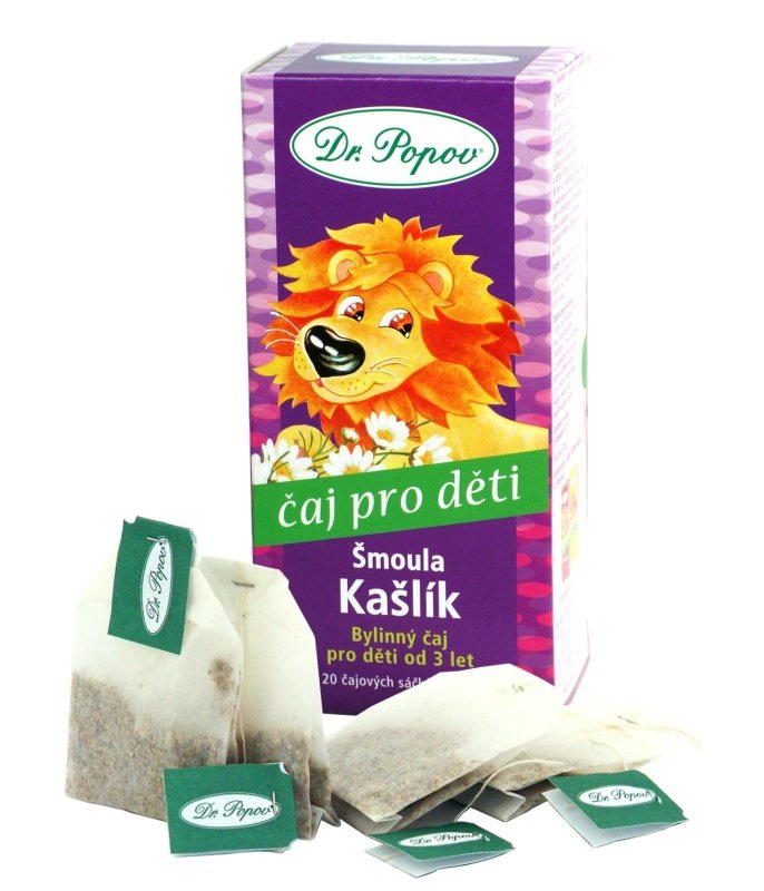 Dr. Popov Dětský bylinný čaj Průduškový, 30 g