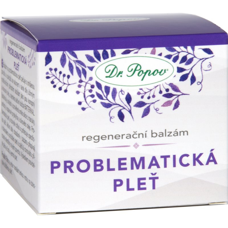 Regenerační balzám PROBLEMATICKÁ PLEŤ, 50 ml Dr. Popov