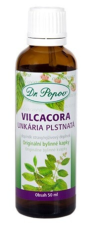 Vilcacora , originální bylinné kapky, 50 ml Dr. Popov