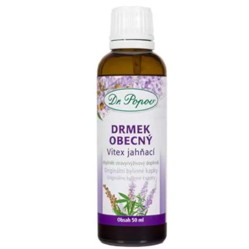 Drmek obecný, originální bylinné kapky, 50 ml Dr. Popov