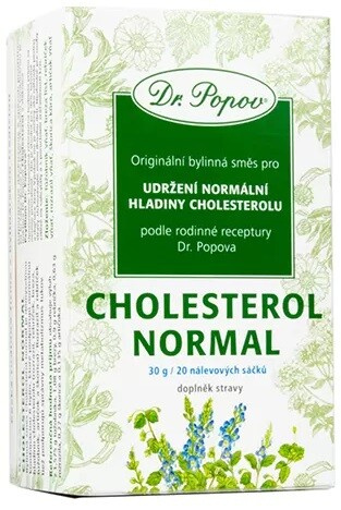 Cholesterol normal, porcovaná směs, 30 g Dr. Popov