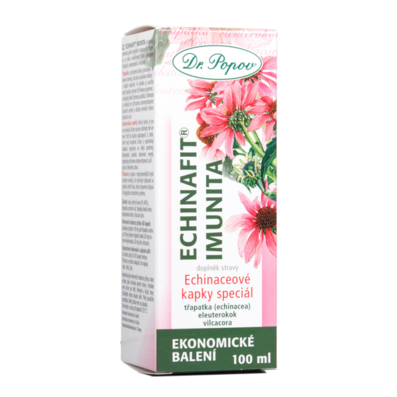 DR.POPOV Kapky bylinné Echinafit imunita 100 ml