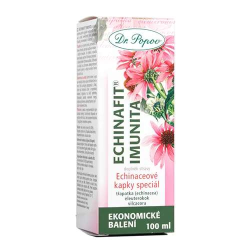 DR.POPOV Kapky bylinné Echinafit imunita 100 ml