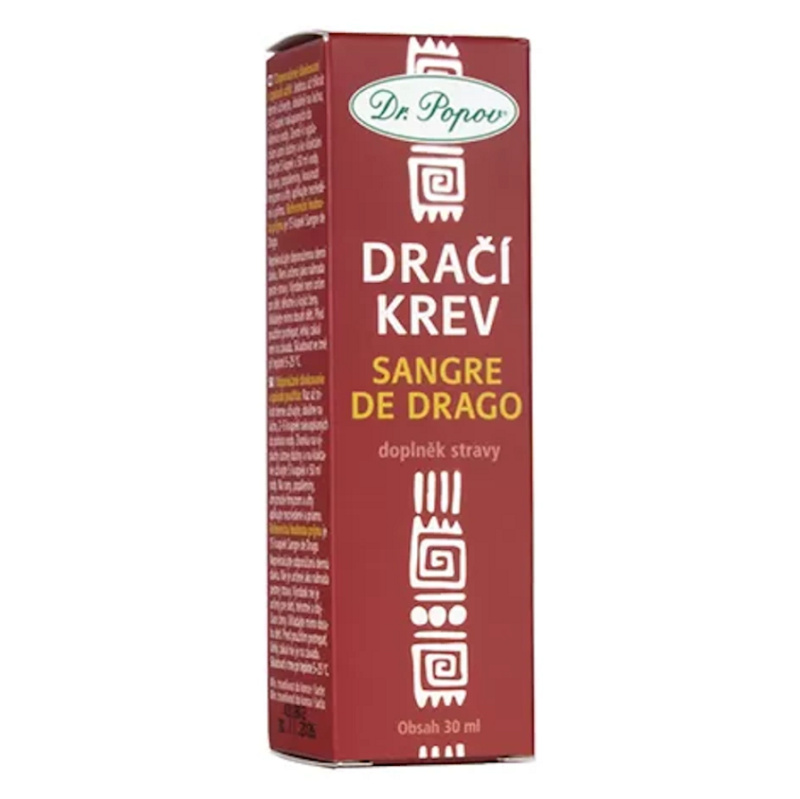 DR.POPOV Kapky Dračí krev-Sangre de Drago 30 ml