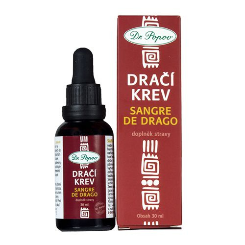 DR.POPOV Kapky Dračí krev-Sangre de Drago 30 ml