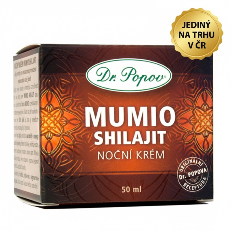 Mumio výživný noční krém, 50 ml Dr. Popov