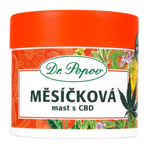 Dr. Popov Měsíčková mast s CBD 50 ml