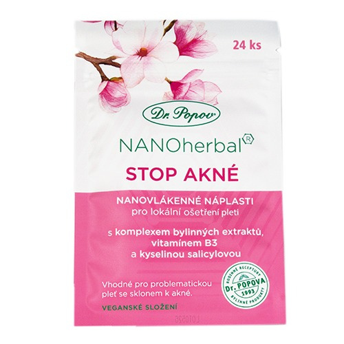 Nanonáplast STOP AKNÉ, 24 ks Dr. Popov