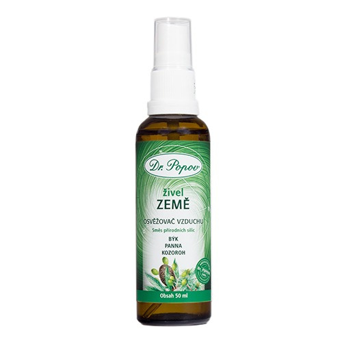Osvěžovač živel ZEMĚ, 50 ml Dr. Popov