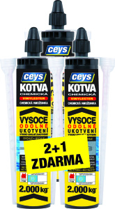 Kotva chemická Ceys vinylester 2+1 GRATIS