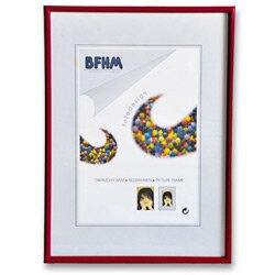 Obrazový rám BFHM - plastový rám A4 červený