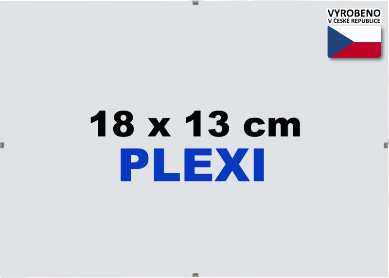 BFHM Rám Euroclip 18x13 cm plexisklo