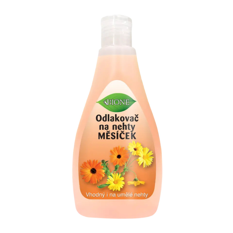 Bione Cosmetics Calendula odlakovač na nehty 200 ml