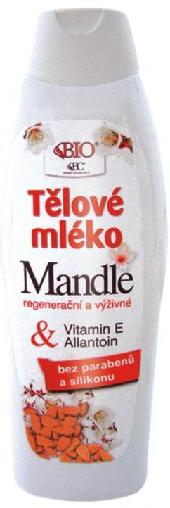 Bione Cosmetics Almonds výživné tělové mléko s mandlovým olejem 500 ml